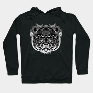 Monochrome Tiger Hoodie